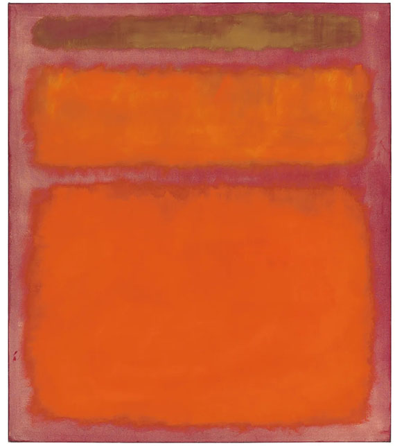 White Center (Yellow, Pink and Lavender on Rose), Mark Rothko